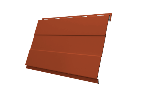 Вертикаль 0,2 prof 0.45 PE с пленкой RAL 8004 терракота