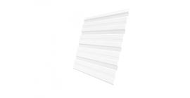 Профнастил С10 R 0.4 PE RAL 9003 сигнальный белый