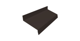 Отлив простой 50 0,5 Atlas X с пленкой RR 32 темно-коричневый (2м)