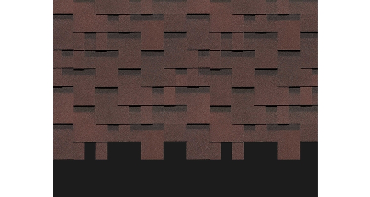 Гибкая черепица Premium, Генуя, Зрелый каштан