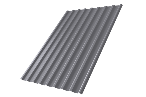 Профнастил С20 R 0,4 PE RAL 7004 сигнальный серый