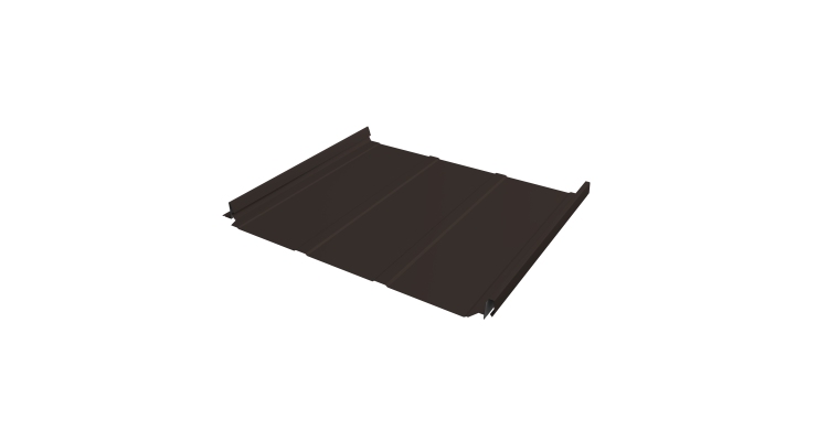 Кликфальц Pro Line Grand Line 0,5 Satin с пленкой на замках RR 32 темно-коричневый