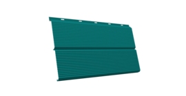 ЭкоБрус 0,345 Gofr GL 0.45 PE с пленкой RAL 5021 водная синь