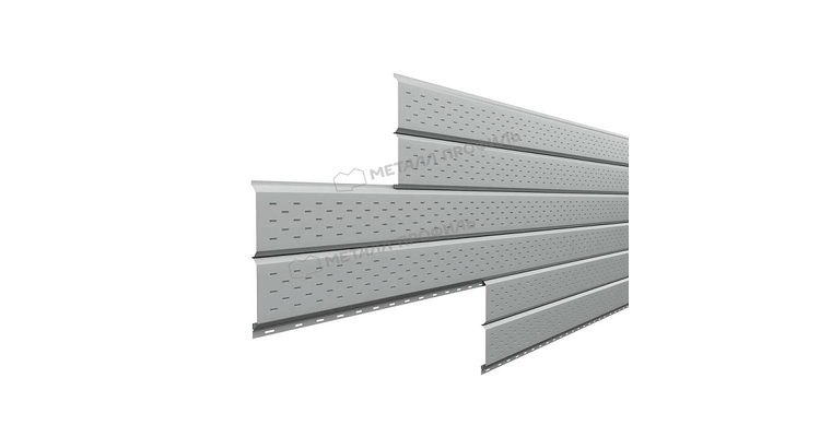 Софит Металл Профиль Lбрус-15х240 NormanMP (ПЭ-01-9006-0.5)
