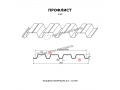 Профнастил Н60 x 845 A PURMAN 20 9010 0,5 мм