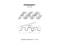 Профнастил Н114 x 750 A ОЦ оцинкованный 01 БЦ 0,9 мм