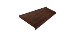 Отлив простой 250 0,45 Print Premium Cherry Wood Dark FTC (3м)