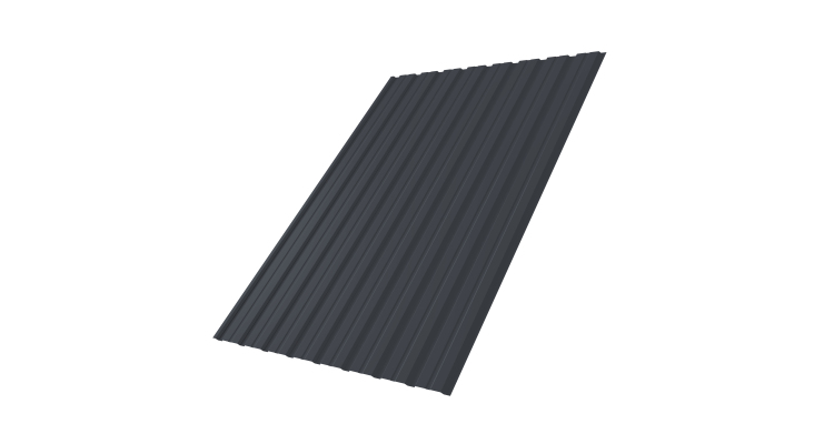 Профнастил С10B 0.45 Drap TR RAL 7024 мокрый асфальт