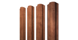 Штакетник Прямоугольный фигурный 0,45 Print Premium Rowan Fresh TwinColor