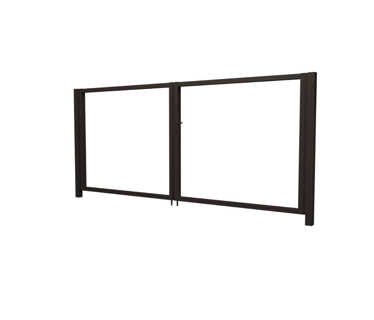 Ворота Жалюзи Texas 1.5х3.6 RR 32 без заполнения (ламель 125 мм)