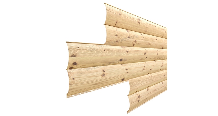 Сайдинг Металл Профиль Woodstock-28х330 (ECOSTEEL_T-12-Орех-0.45)