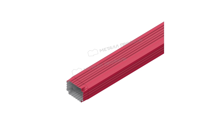 Труба водосточная Металл Профиль БЮДЖЕТ 76х102х2000 RAL 3005