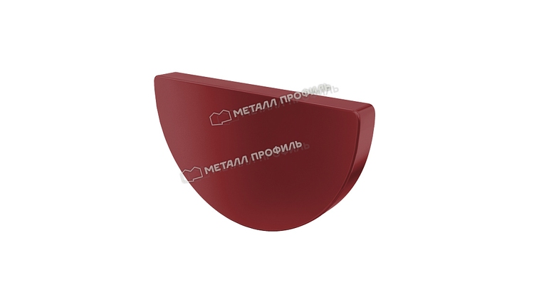 Заглушка желоба Металл Профиль ПРОЕКТ D185 RAL 3011