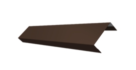 Ламель обратная 50 забора жалюзи Texas 0.5 Drap TX RAL 8017 шоколад