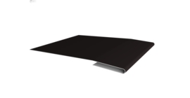 Планка начальная 0,45 Drap TR RAL 9005 черный (2м)