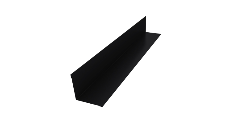 Угол внутренний 30х30 0,45 Drap RAL 9005 черный (3м)