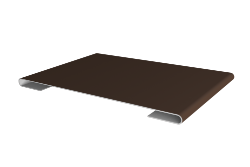 Планка стыковочная 0,5 Drap TX RAL 8017 шоколад (3м)