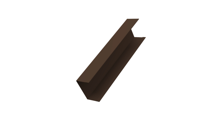 Крышка жалюзи Milan, Tokyo для калиток, ворот 0,45 Drap-double TX RAL 8017 шоколад (2,5м)