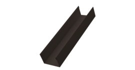 Стойка жалюзи Milan,Tokyo 0,45 Drap-double TX RR 32 темно-коричневый (2м)