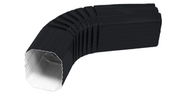 Колено прямоугольное Vortex Matt RAL 7024